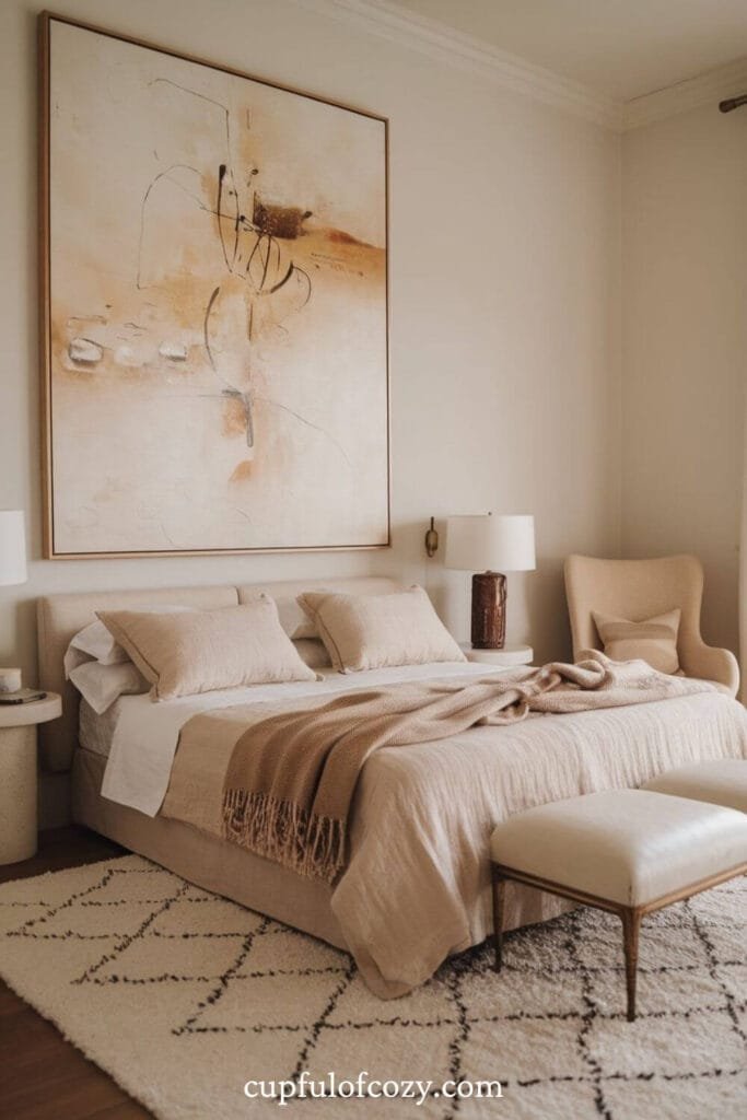 Artful Accent Bedroom