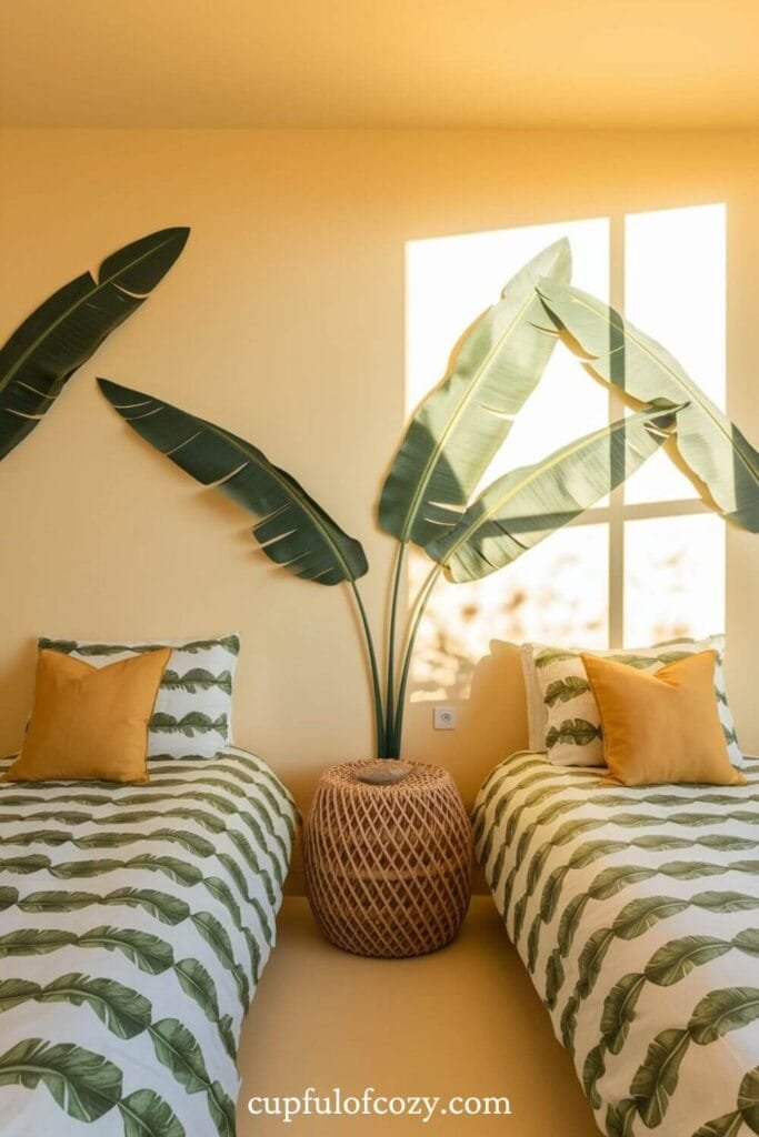 Banana Leaf Bliss Bedroom