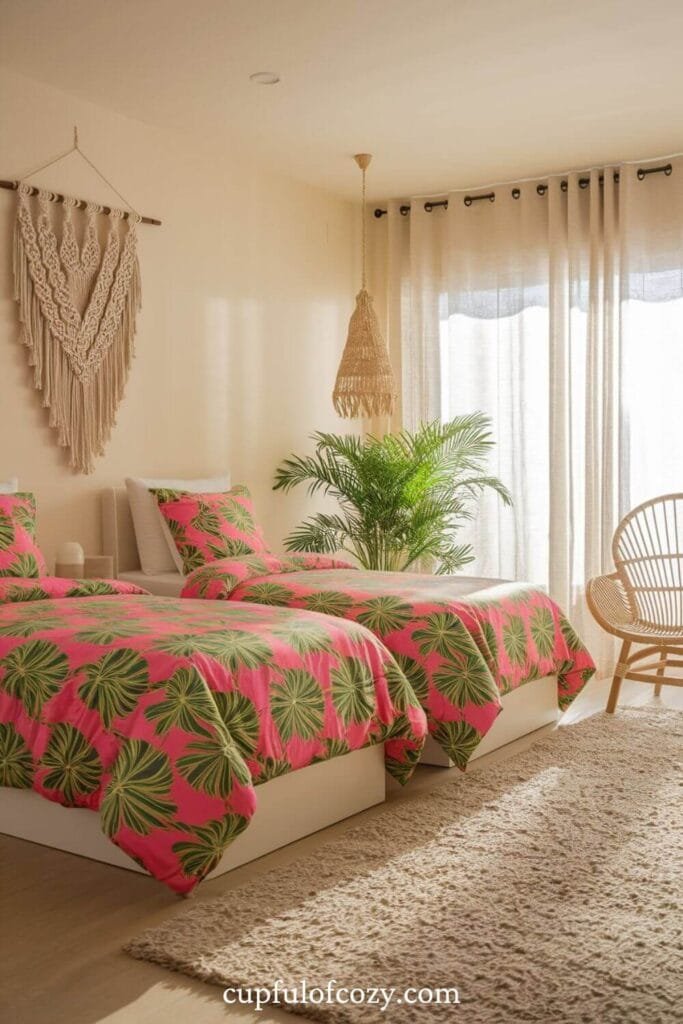 Boho Jungle Bedroom