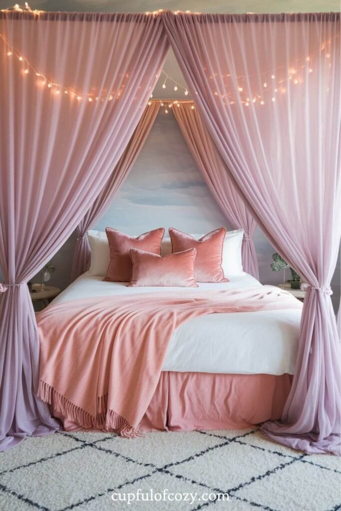 Coastal Canopy Dream Bedroom