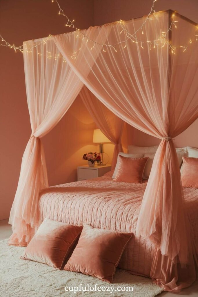 Coastal Canopy Dream Bedroom