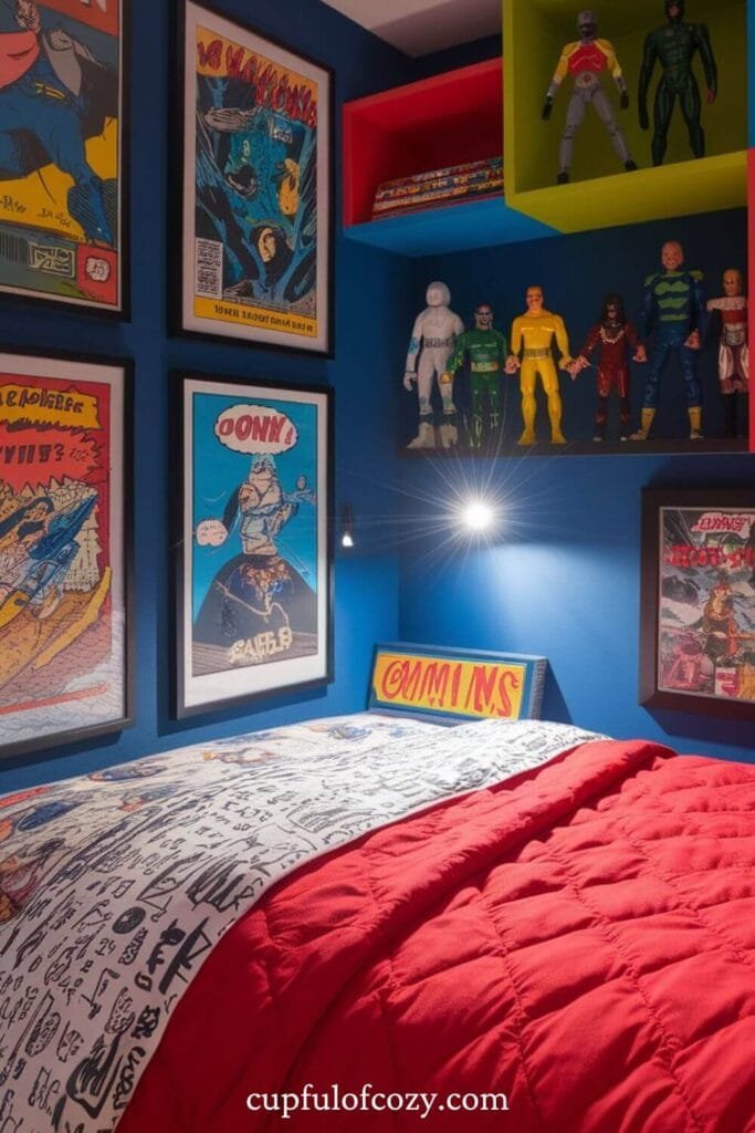 Comic Book Bedroom