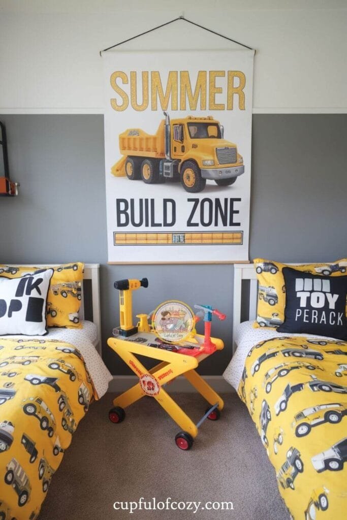 Construction Site Build Zone Bedroom