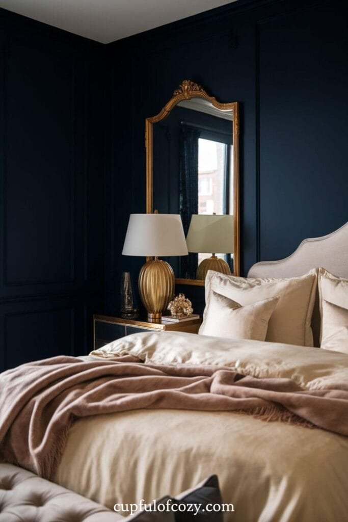 Deep Hue Drama Bedroom (2)