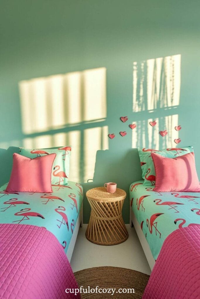 Flamingo Fiesta Bedroom