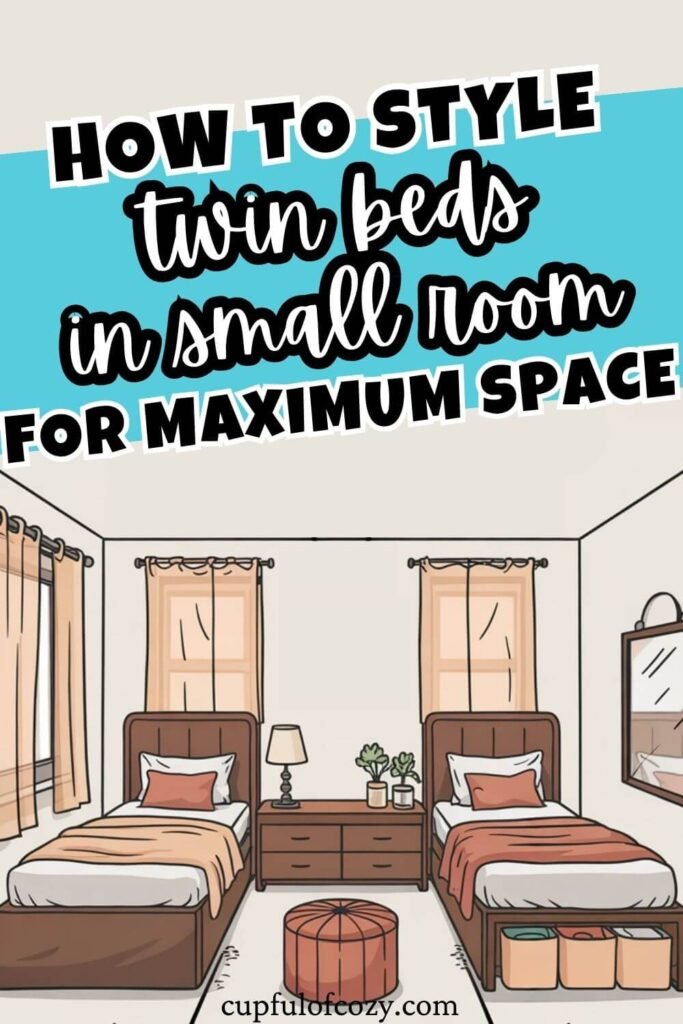 How to Style Twin Beds in a Small Room