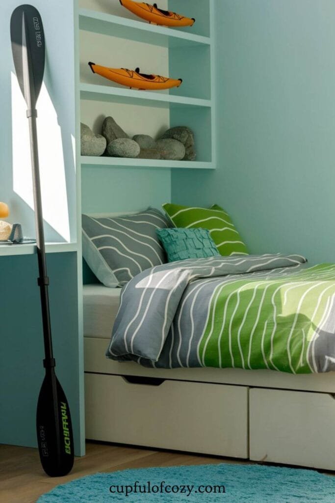 Kayak Cove Nook Bedroom