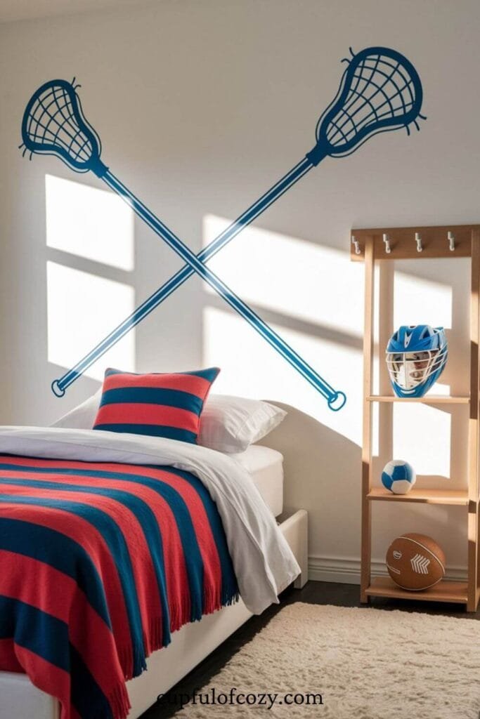 Lacrosse Locker Room Bedroom