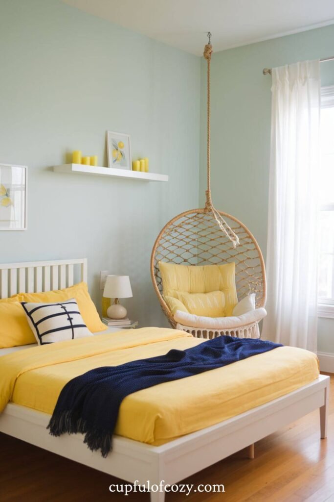 Lemon Breeze Bedroom For Girls