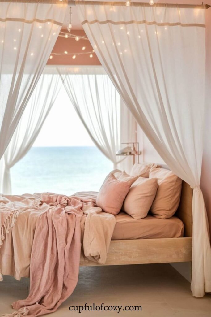 Light and Airy Curtains Bedroom