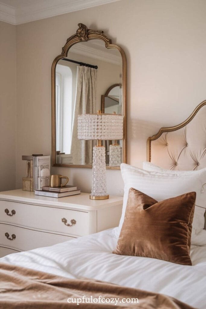 Metallic Glam Bedroom