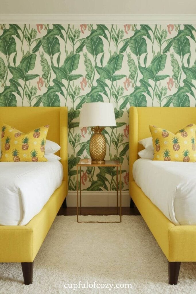 Pineapple Pop Bedroom