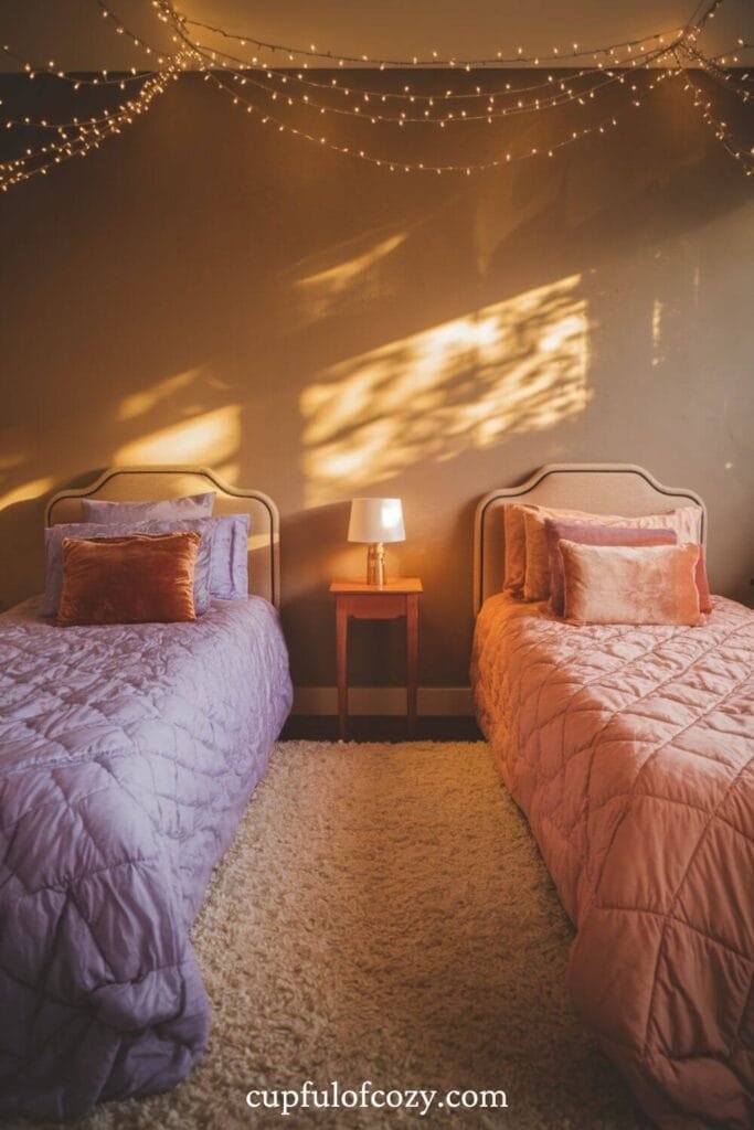 Pink and Purple Bedroom for Girls