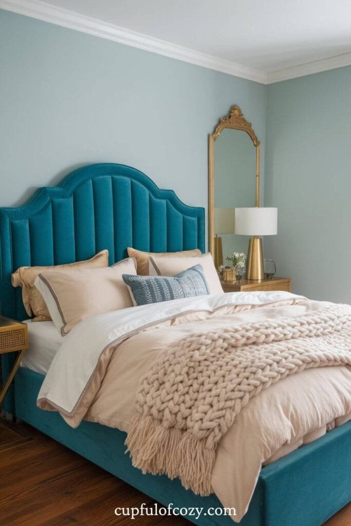 Plush Velvet Haven Bedroom (2)