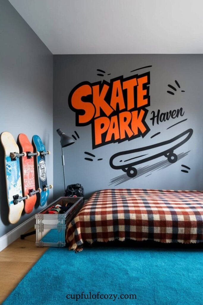 Skate Park Haven Bedroom