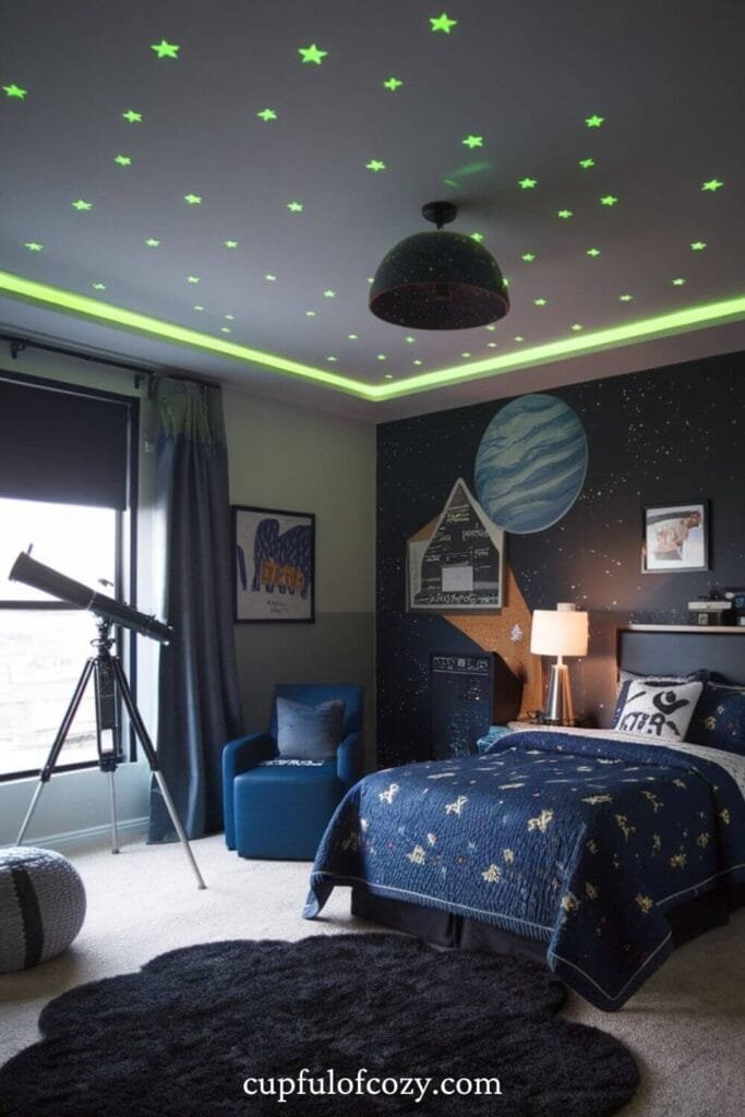 Space Explorer Base Bedroom