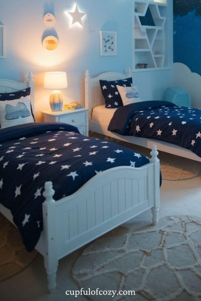 Starry Night Sky Bedroom