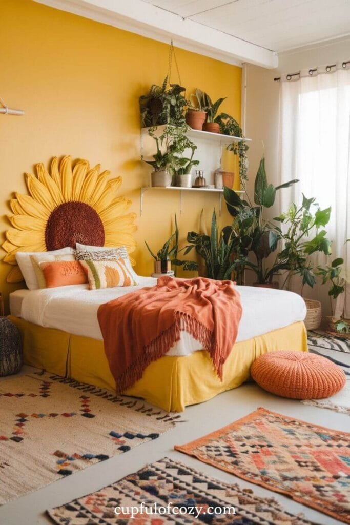 Sunflower Den Bedroom For Girls