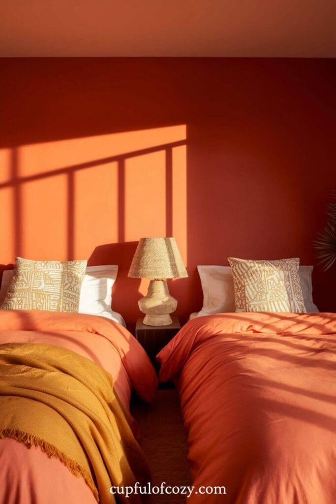 Sunset Glow Bedroom