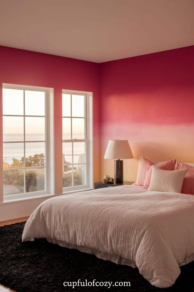 Sunset Glow Bedroom