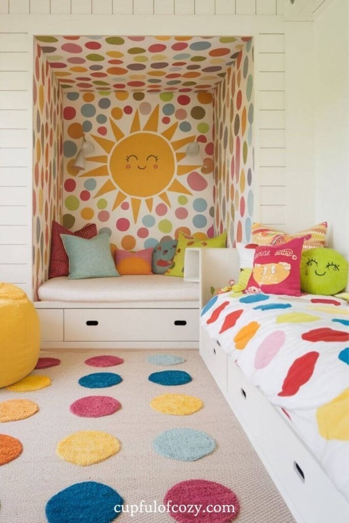 Sunshine Polka Dot Nook
