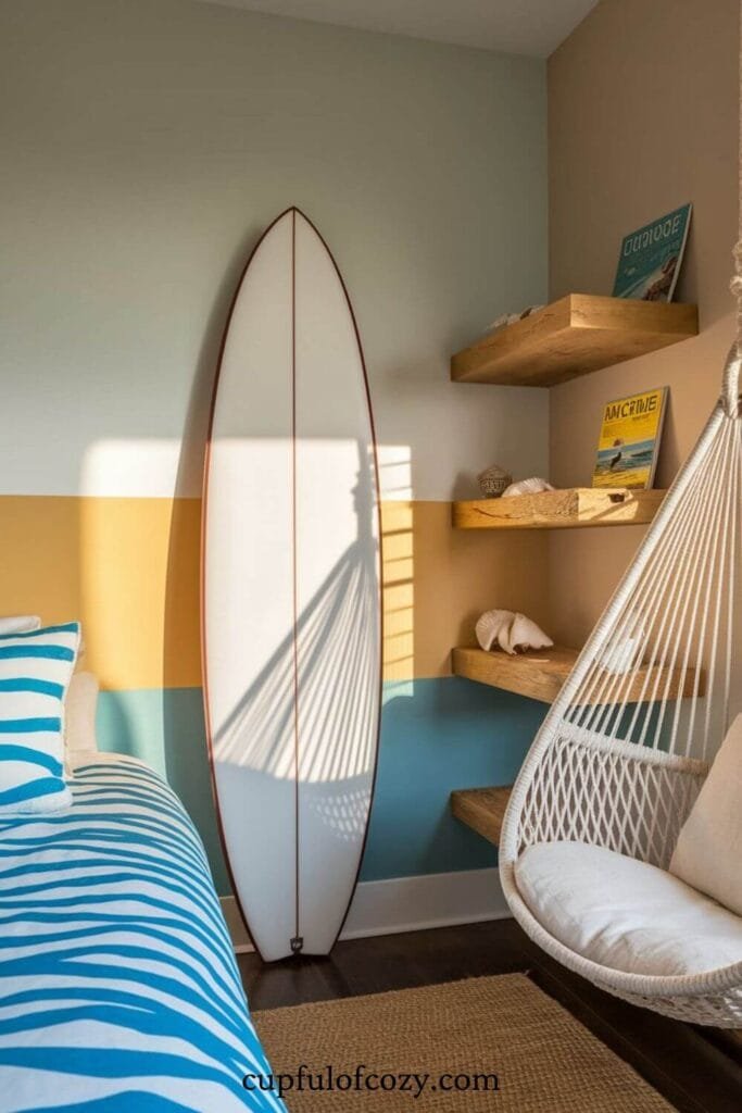 Surf Shack Retreat Bedroom For Teen Boys