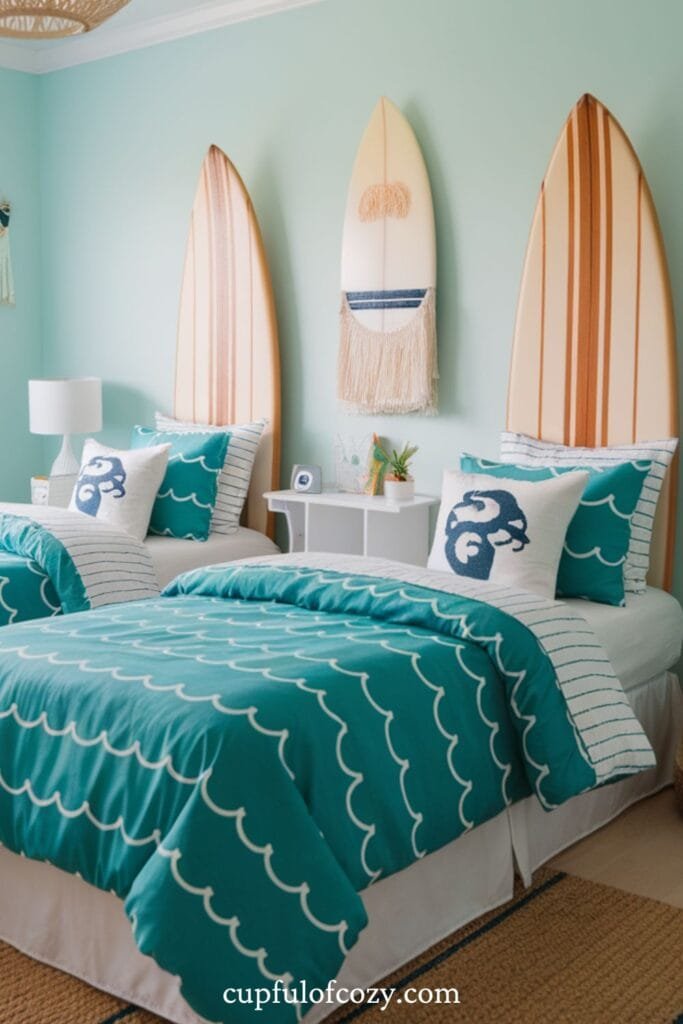 Surf Wave Rider Bedroom