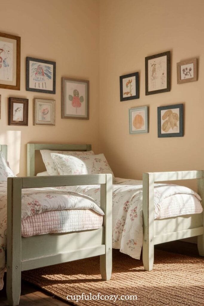 The Pastel Cottagecore Bedroom for Sisters
