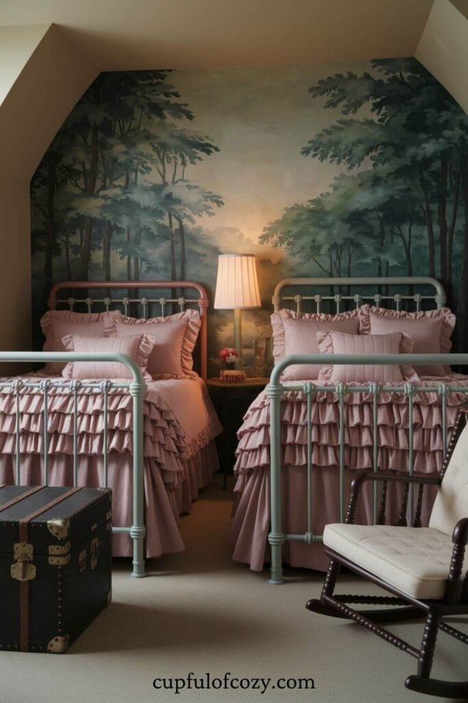 The Vintage Storybook Nook Bedroom (2)