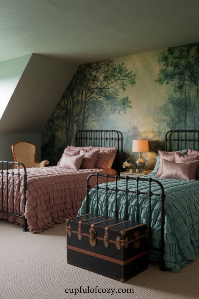 The Vintage Storybook Nook Bedroom (4)