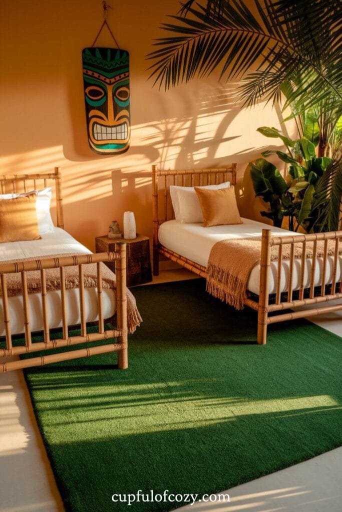 Tiki Hut Bedroom