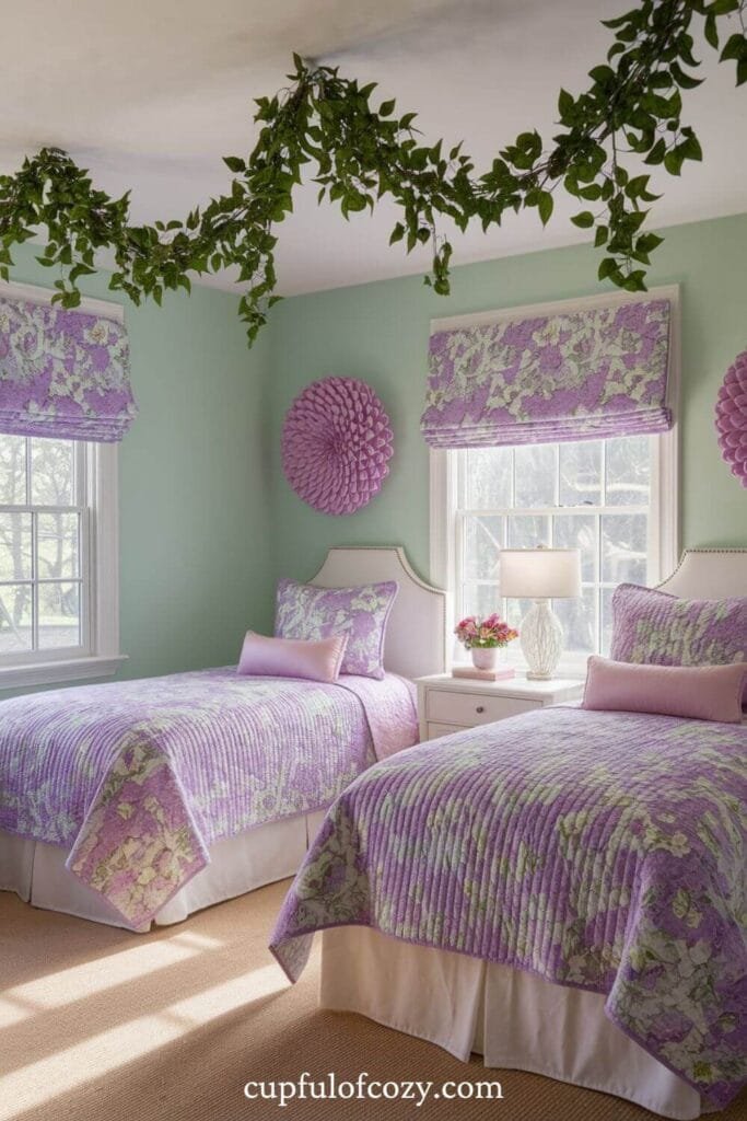 Tropic Bloom Bedroom for sisters (2)