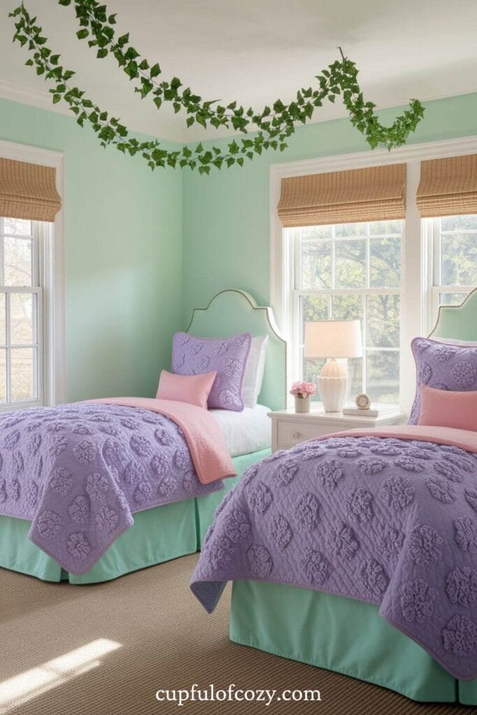 Tropic Bloom Bedroom for sisters (2)