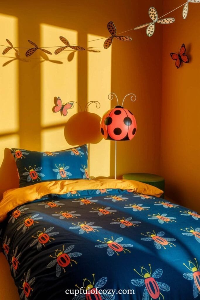 Tropical Bug Bonanza Bedroom for Kids