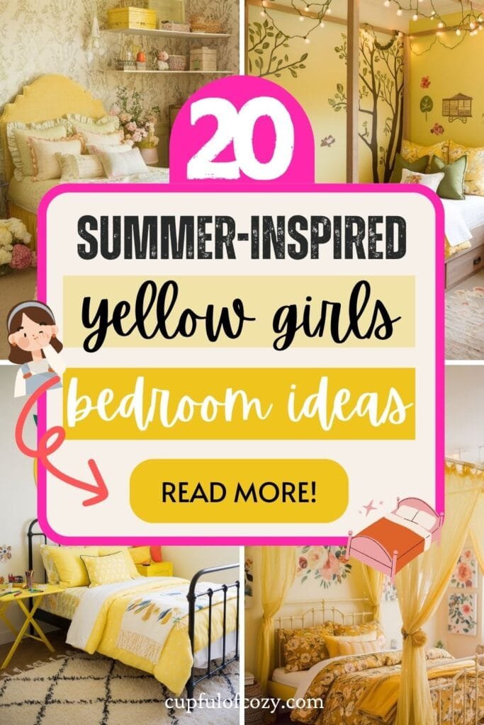 yellow bedroom for girls (2)