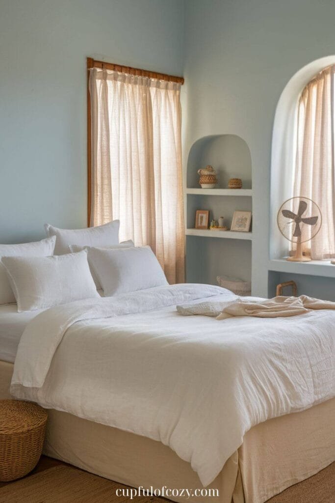 Airy Linen Bedroom
