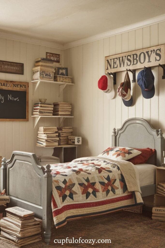 Antique Explorer’s Hut Bedroom (2)