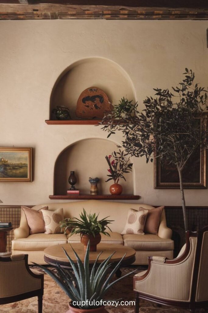 Arched Niche for a Cozy Little Moment