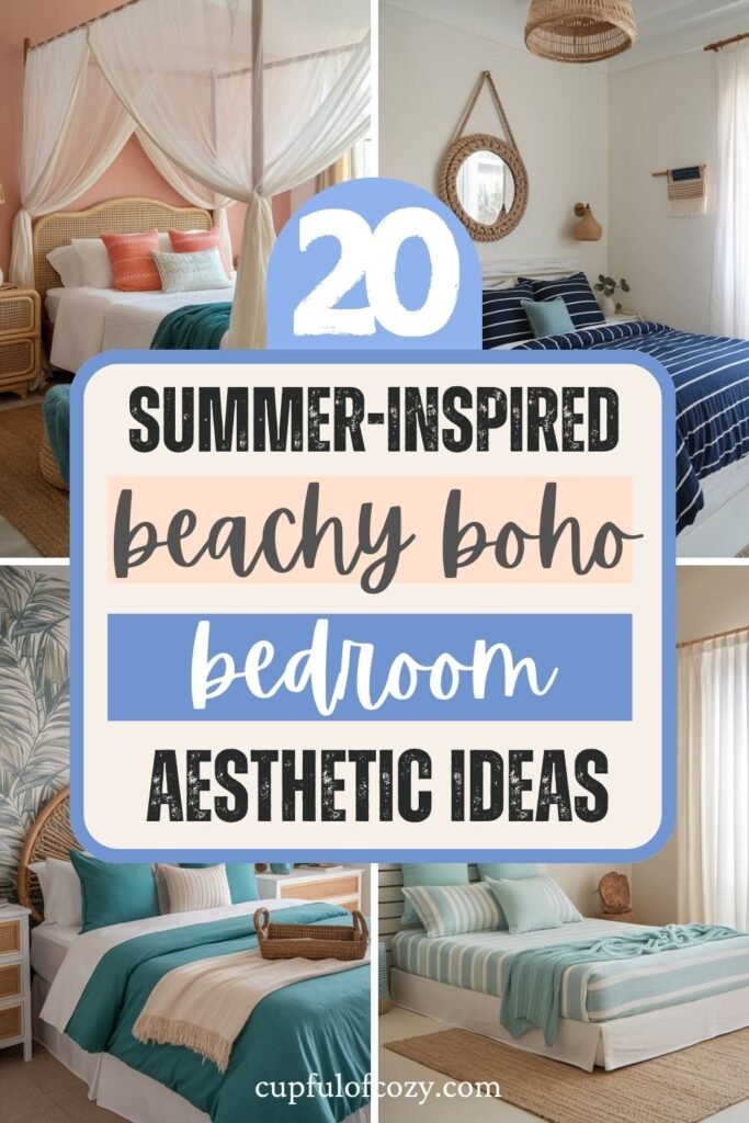 Beachy Boho Bedroom Ideas (2)