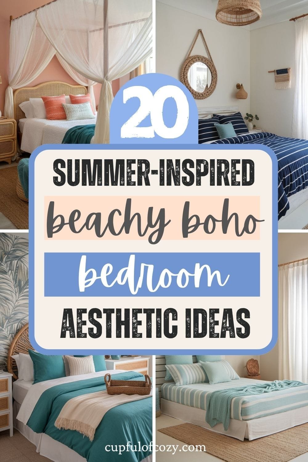 Beachy Boho Bedroom Ideas (2)