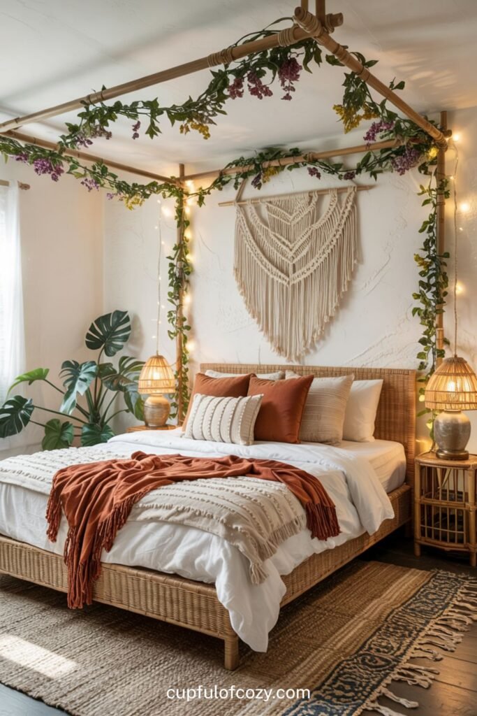 Bohemian Meadow Flower Canopy