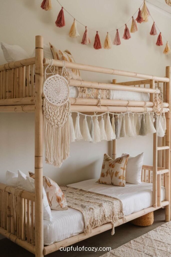 Boho Beach Bunks For Free-Spirited Girls