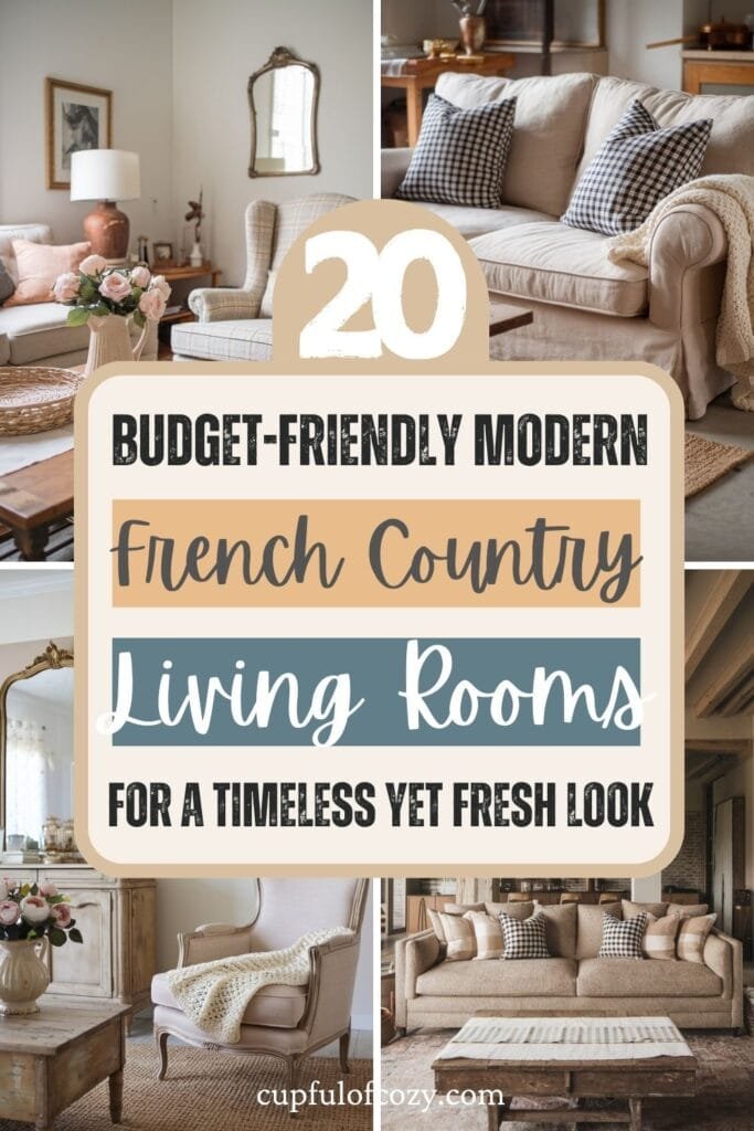 Budget-Friendly Modern French Country Living Room Ideas for a Timeless Yet Fresh Look (2)