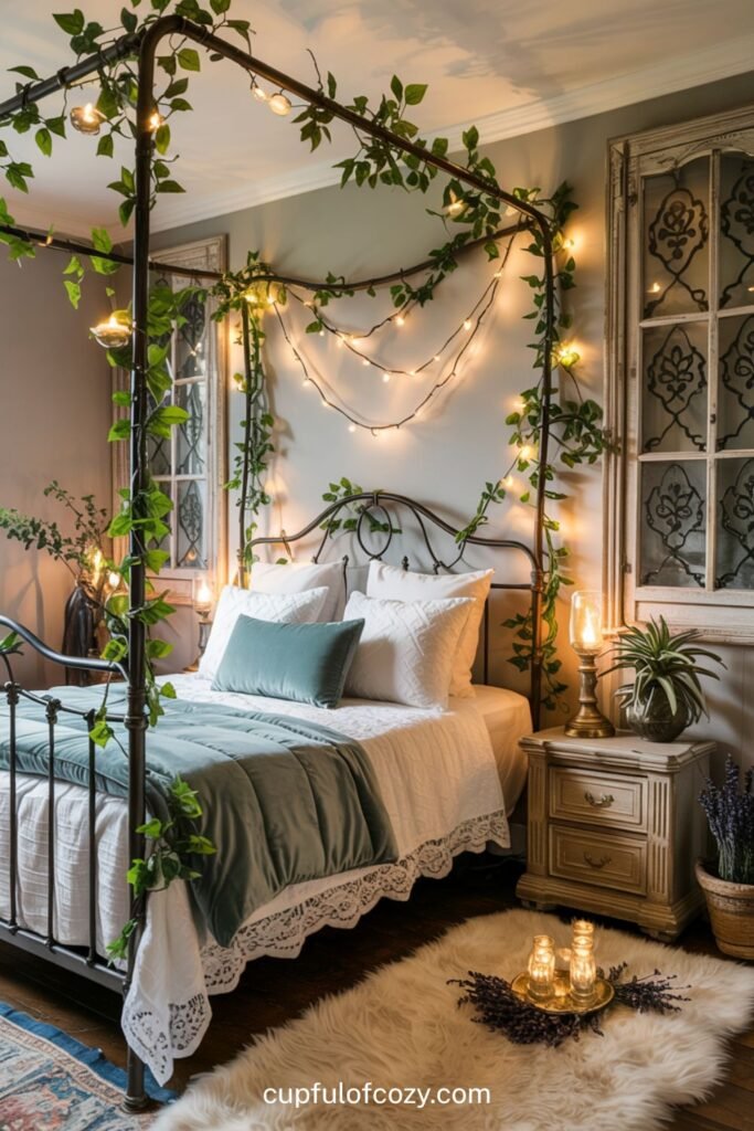 Canopy Bed Tea Light Holders