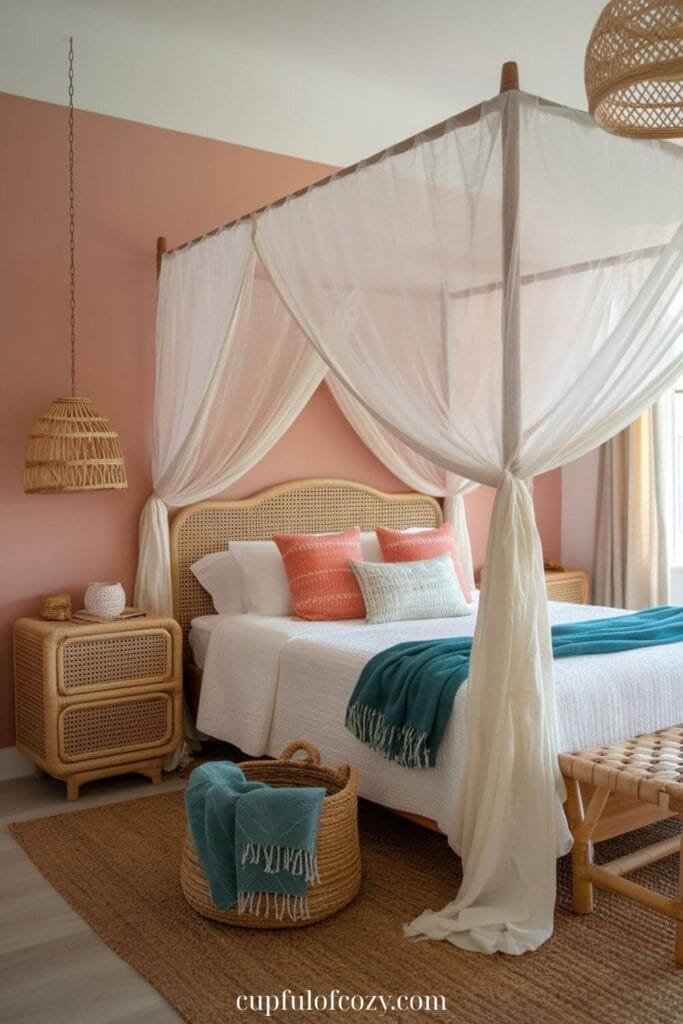 Coastal Canopy Bedroom