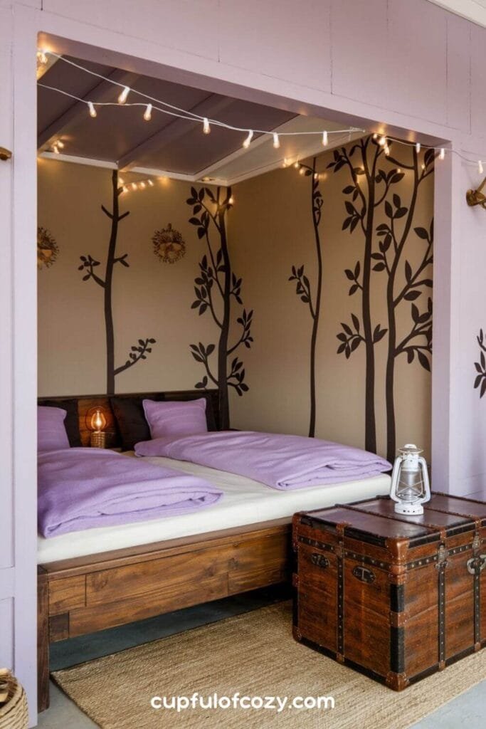 Enchanted Lavender Cove Bedroom