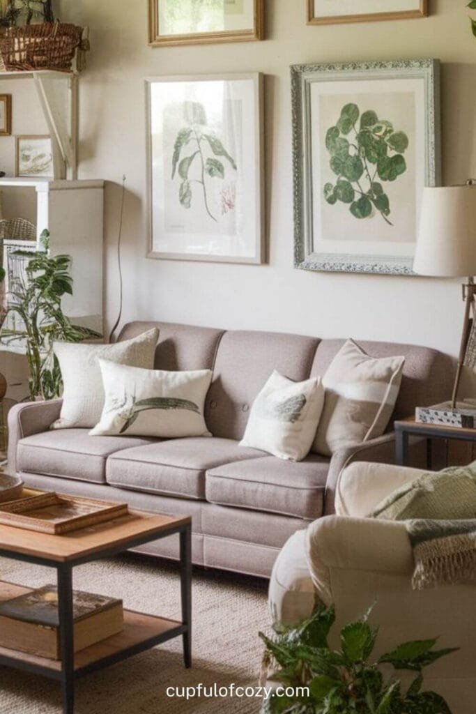 Framed Botanical Prints for Wall Serenity