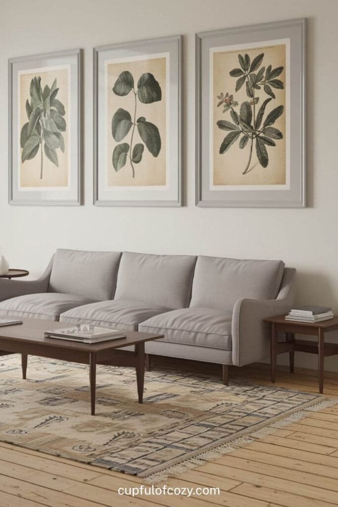 Framed Vintage Prints for Artistic Flair