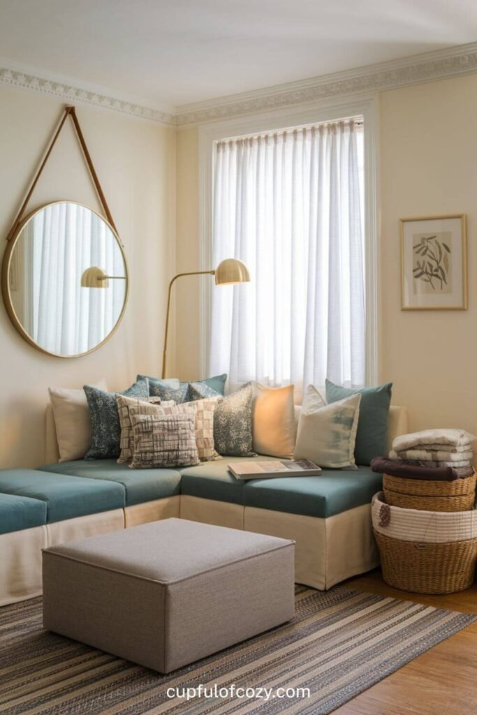 How to Arrange couches in living room layout