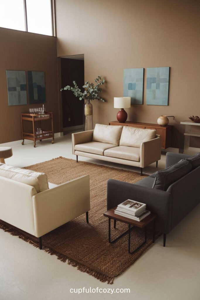 How to Arrange couches in living room layout (3)